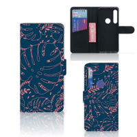 Motorola One Action Hoesje Palm Leaves - thumbnail