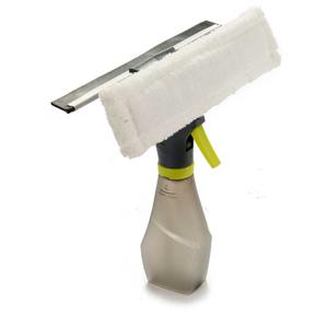 Raam wassen spray met spons en trekker multi tool - glas - 26 x 27 cm - schoonmaken