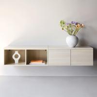 Nohr Hangend TV-meubel 'Electa' 180cm, kleur Whitewash