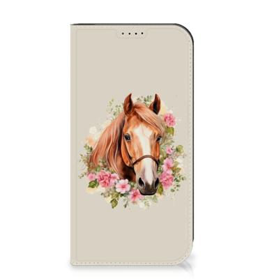 Smartphone hoesje voor iPhone 15 Pro Max Paard Smartphone hoesje voor iPhone 15 Pro Max Paard