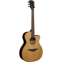 LAG Guitars Tramontane 118 T118ASCE Natural thinline elektrische-akoestische westerngitaar - thumbnail