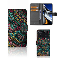 Xiaomi Poco X4 Pro 5G Telefoon Hoesje Aztec