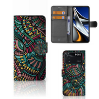 Xiaomi Poco X4 Pro 5G Telefoon Hoesje Aztec - thumbnail