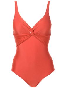 Lygia & Nanny maillot de bain Adriana Liso à détail torsadé - Orange