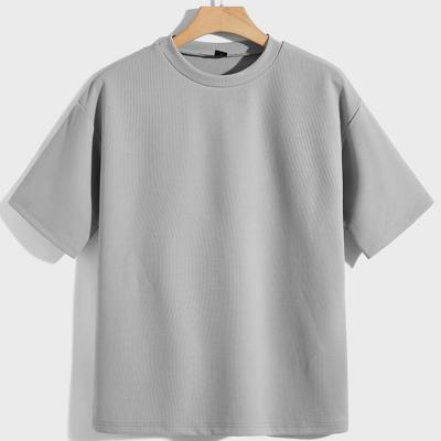 Bon&Bon Modomio Heren Oversized T-Shirt - Grijs - Drop Shoulder Grijs / M