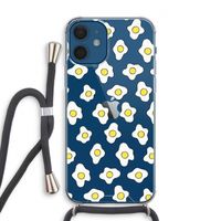 Spiegeleitjes: iPhone 12 Transparant Hoesje met koord