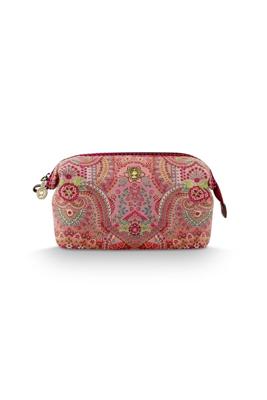 Pip Studio Pip Studio Cooper Cosmetic Purse Medium Jabali Red 22.5x9.5x15cm