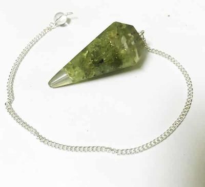 Pendel Edelsteen Peridoot Orgone Groen