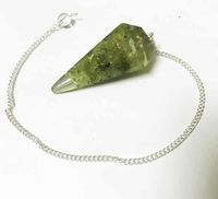 Pendel Edelsteen Peridoot Orgone Groen - thumbnail