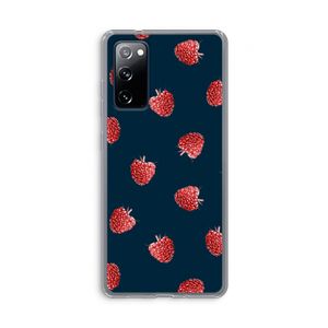 Framboosjes: Samsung Galaxy S20 FE / S20 FE 5G Transparant Hoesje