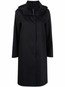 Mackintosh manteau Watten à capuche - Noir