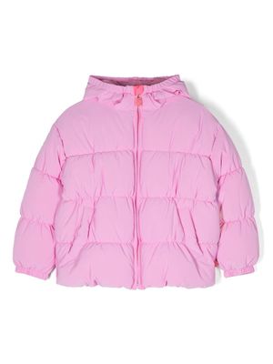 Billieblush doudoune à capuche - Rose