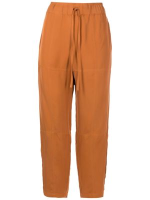 Uma | Raquel Davidowicz pantalon Pote à lien de resserrage - Marron