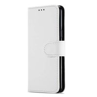 Huawei P10 Lite Telefoonhoesje Wit met Opbergvakjes
