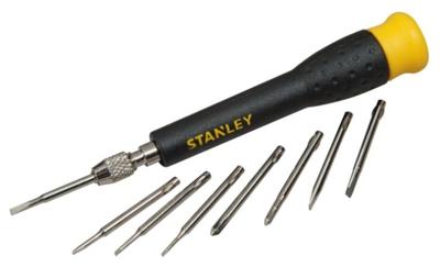 Stanley handgereedschap Precisieschroevendraaier multibit 8-DELIG - STHT0-62629