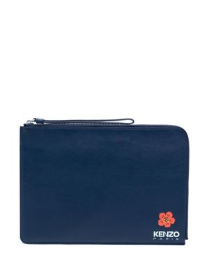 Kenzo trousse de toilette à logo imprimé - Bleu