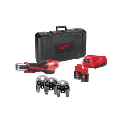 Milwaukee M12 HPT-202C Geberit Mapress Set | M12 Hydraulische Subcompactperstool - 4933480902