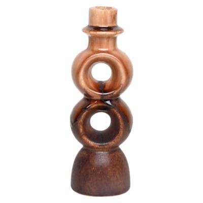 Kandelaar Romee keramiek 8,2x7,8x24cm