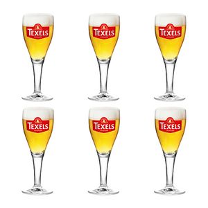 Texels - Bierglas op voet 300ml - 6 stuks