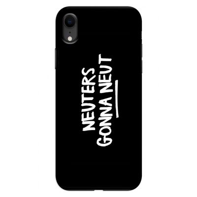Neuters (zwart): iPhone XR Tough Case