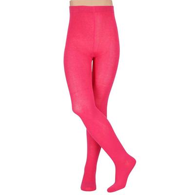 Carnaval verkleed panty voor kinderen - Maillot - fuchsia roze - katoen/polyester