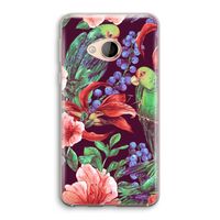 Papegaaien: HTC U Play Transparant Hoesje Papegaaien: HTC U Play Transparant Hoesje