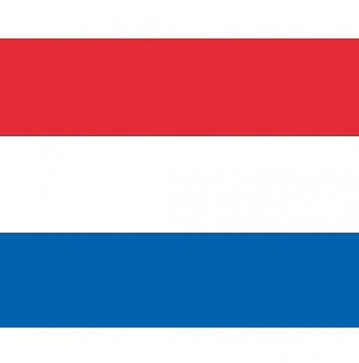 20x Vlag Nederland stickers 10 cm