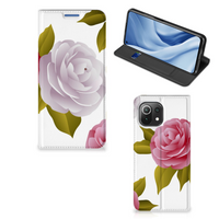 Xiaomi 11 Lite NE 5G | Mi 11 Lite Smart Cover Roses - thumbnail