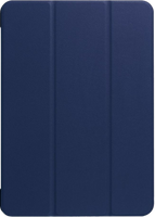 Just in Case iPad 12.9 (2017) Smart Tri-Fold Case Blauw