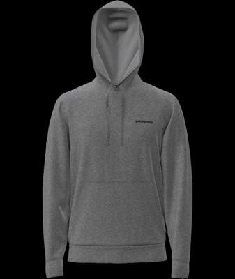 Patagonia Fitz Roy Icon Uprisal Hoody Trui Gravel Heather S