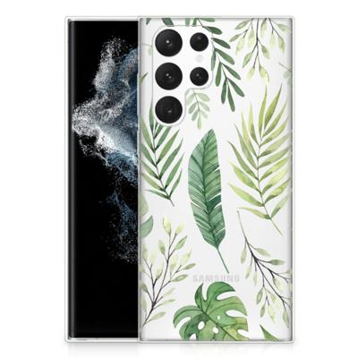 Samsung Galaxy S22 Ultra | TPU Case | Leaves