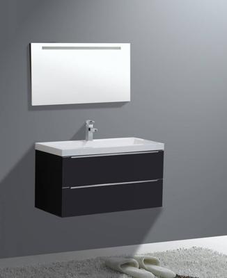 Badmeubel Senza 80 Hoogglans Antraciet