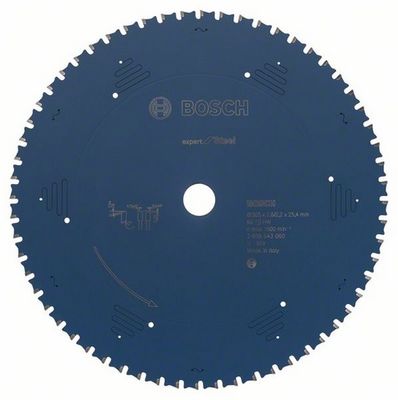 Bosch Accessoires Cirkelzaagblad Expert for Steel 305X2,2X25,4X60T FW - 2608643060