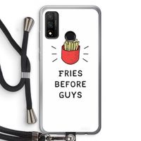 Fries before guys: Huawei P Smart (2020) Transparant Hoesje met koord