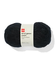 HEMA Acryl Garen Zwart 100gram 250meter