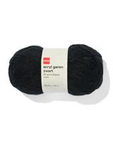 HEMA Acryl Garen Zwart 100gram 250meter - thumbnail