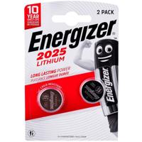 Enerdis Energizer batterij lithium 3v cr2025 blister (2st) Enerdis Energizer batterij lithium 3v cr2025 blister (2st)