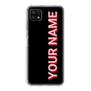 Namecase: Samsung Galaxy A22 5G Transparant Hoesje