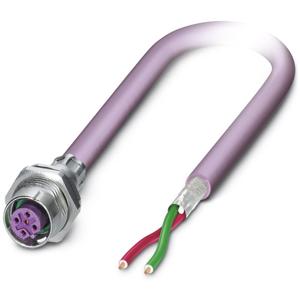 Phoenix Contact 1437478 Sensor/actuator inbouwconnector M12 Aantal polen (sensoren): 2 Bus, inbouw 5.00 m 1 stuk(s)