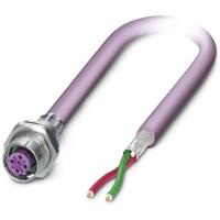 Phoenix Contact 1437478 Sensor/actuator inbouwconnector M12 Aantal polen (sensoren): 2 Bus, inbouw 5.00 m 1 stuk(s)
