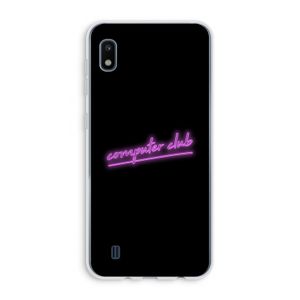 Vice Black: Samsung Galaxy A10 Transparant Hoesje