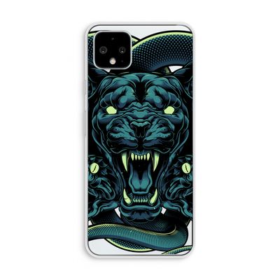 Cougar and Vipers: Pixel 4 XL Transparant Hoesje