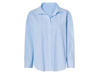 esmara Dames blouse (Blauw/gestreept, 40)