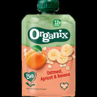 Organix Knijpfruit Havermout, abrikoos & banaan 12mnd bij Jumbo