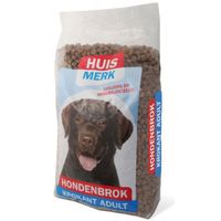 Huismerk Hondenbrok Krokant Adult 2 x 10 kg