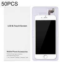 50 PCS LCD-scherm en Digitizer witte kartonnen doos verpakking voor iPhone 6s Plus & 6 Plus