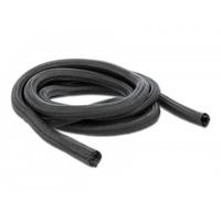 Delock 19047 19047 Gevlochten slang Zwart Polyester 10 m 26 mm (max) 1 stuk(s)