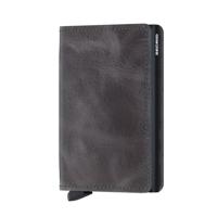 Secrid Slim Wallet Portemonnee Vintage Grey - Black