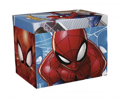 Marvel Spiderman opbergbox/speelmat 30 x 30 x 30 cm