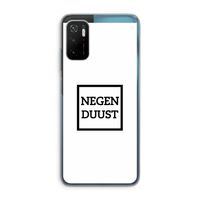 Negenduust vierkant: Xiaomi Poco M3 Pro 5G Transparant Hoesje